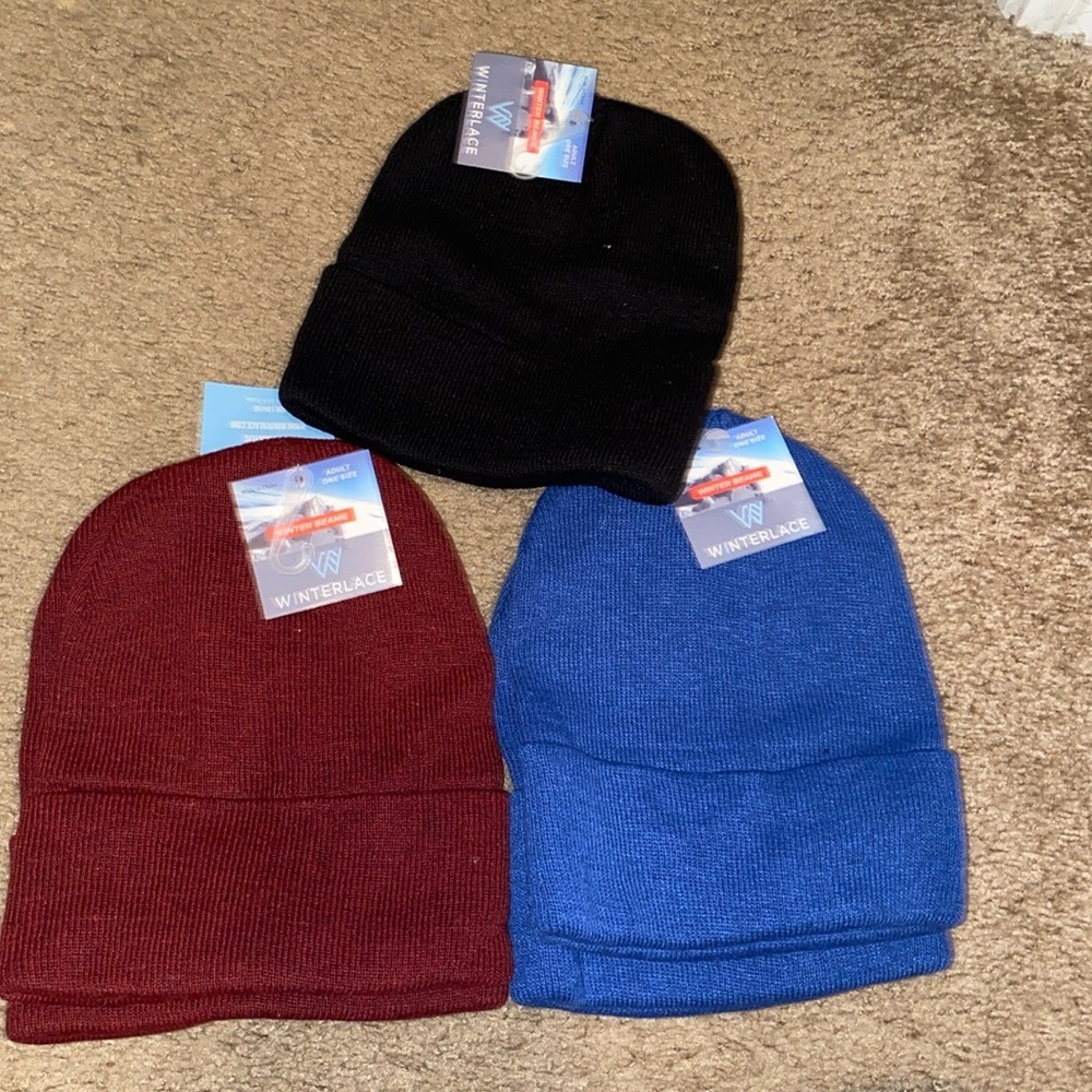 5 pcs winter beanie